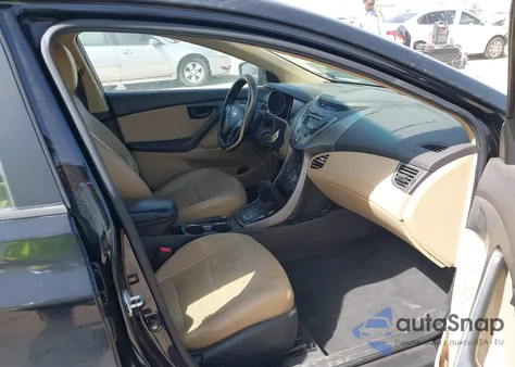 2013 Hyundai Elantra Limited from USA, damaged, VIN KMHDH4AE7DU605526